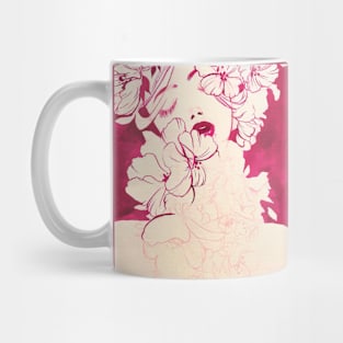 Flowers on my head Mug